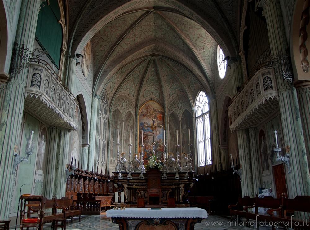 Biella (Italy) - Altar and aps of the Cathedral of Biella